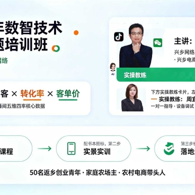 三六六集团开展新农人直播实战培训，助力宁夏农村电商发展