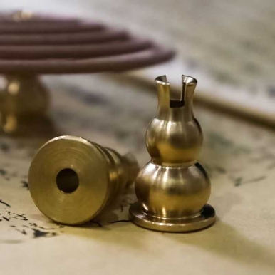 民艾天下小葫芦香插盘香线香香托